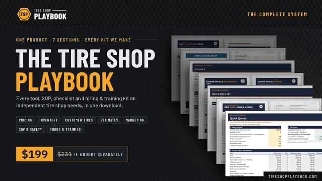 The Tire Shop Playbook cover